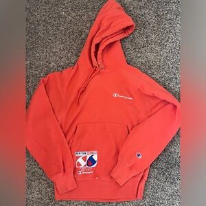 Orange Champion Hoodie